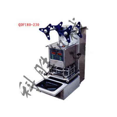 山西科胜塑料盒全自动封口机丨豆腐盒封口机