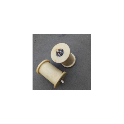 200*300尼龙地滚轮正面看长度 煤矿用地滚轮厂家参数