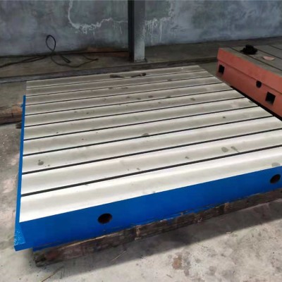 济南铸铁焊接平台 两次回火T型槽平台 质量保证