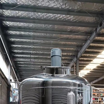 楚雄市鸿谦乳化配料罐不锈钢搅拌罐电加热商用搅拌罐