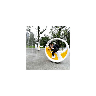 石家庄动感电车喷泉 公园景区引流健身娱乐设备