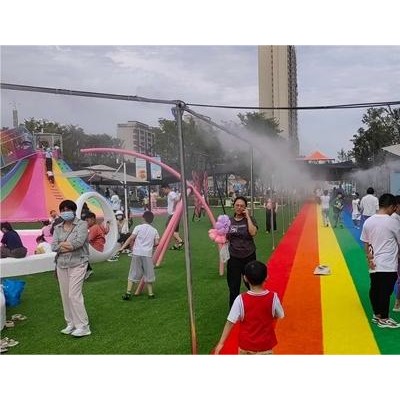 毕节市无动力雾森造景系统设备生态旅游项目山东三喜