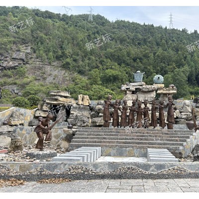 新艺标环艺 重庆景区旅游策划 云南主题乐园规划 景区大门定制