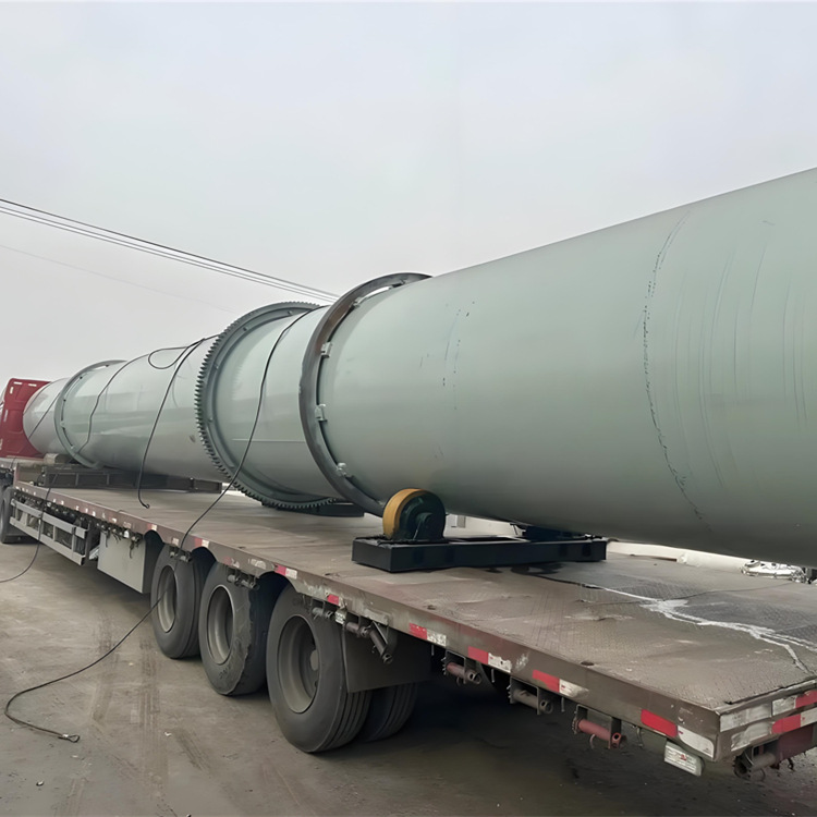 大型农场粮食加工企业常用滚筒式木材烘干机