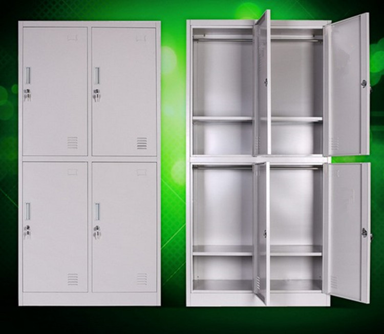 东莞康胜加厚宿舍更衣柜 环保耐用不易损坏变形