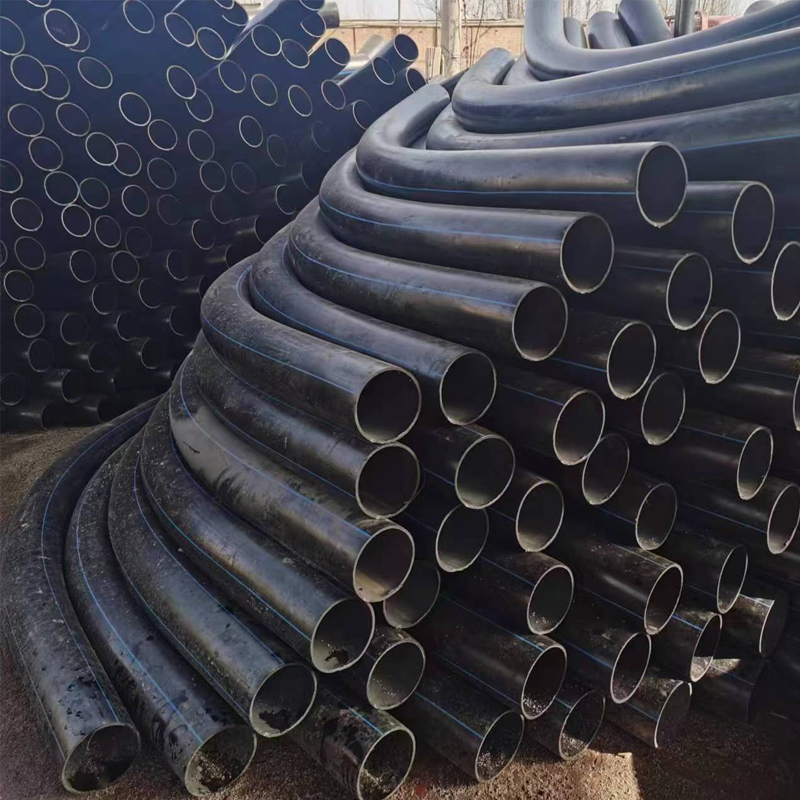 PE电力管月牙弯头 45度/90度电力管大弯