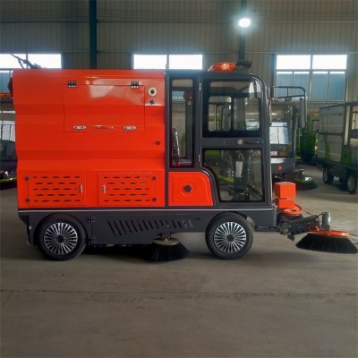 环保电动四轮道路清扫车多少钱台报价表生产厂家