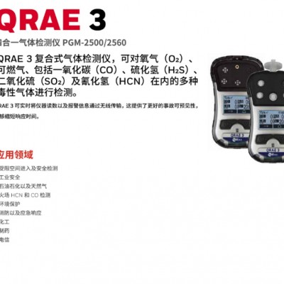 扩散式LEL/O2/CO/SO2四合一气体检测仪