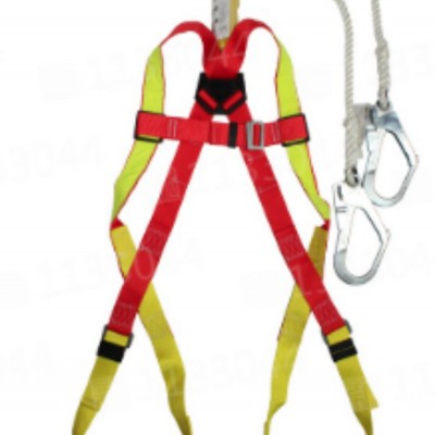 霍尼韦尔单挂点双挂钩集成式全身式安全带