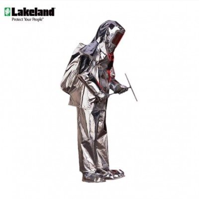 雷克兰300连体不带背囊镀铝高温隔热服