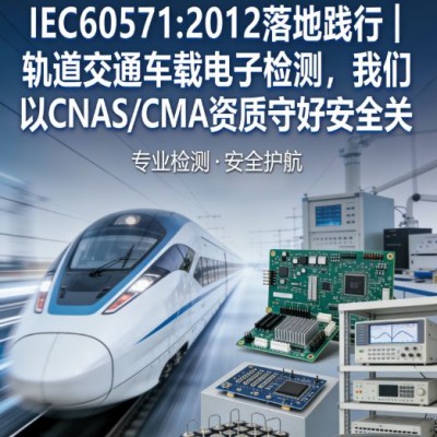 IEC60571轨道交通车载电子设备检测